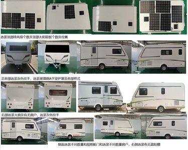 Xingbang Long brand automobiles XBZ9011XLJ RV trailer