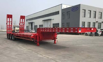 Shengyun brand automobile SRD9400TDPXZ Low flatbed semi-trailer