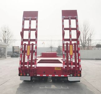 Shengyun brand automobile SRD9400TDPXZ Low flatbed semi-trailer