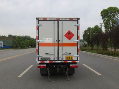 Jiangte brand automobiles JDF5030XRQE6 Flammable gas box transport vehicle