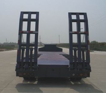 CIMC ZJV9301TDPRJ Low flatbed semi-trailer