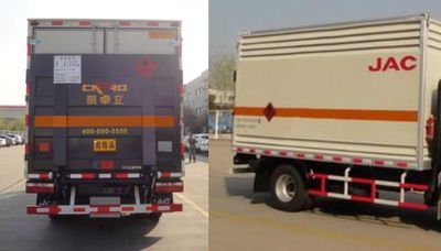 Jianghuai brand automobiles HFC5045TQPXZ Gas cylinder transport vehicle