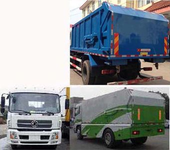 Huadong brand automobiles CSZ5160ZLJ2 garbage dump truck 