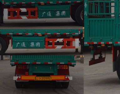 Guangtongda brand automobiles JKQ9380CCY Gantry transport semi-trailer