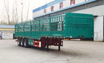 Guangtongda brand automobiles JKQ9380CCY Gantry transport semi-trailer