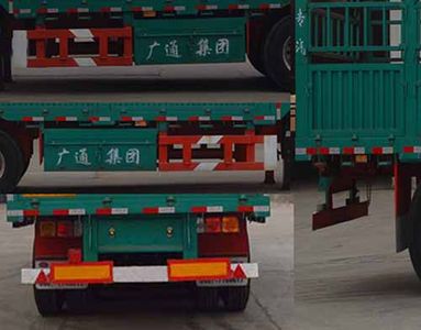 Guangtongda brand automobiles JKQ9380CCY Gantry transport semi-trailer