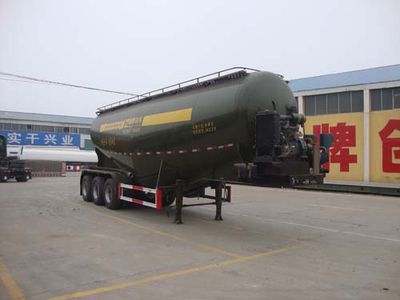 Tongyada  CTY9409GFLA Medium density powder material transportation semi-trailer