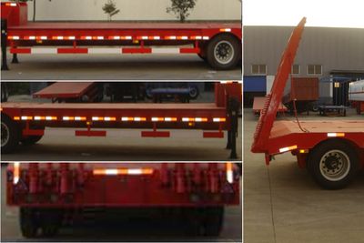 Xingyang  XYZ9400TDP Low flatbed semi-trailer