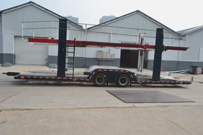 Huanda  BJQ9160TCL Central axle vehicle transport trailer