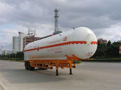 Jiuyuan  KP9340GDY Low temperature liquid transport semi-trailer