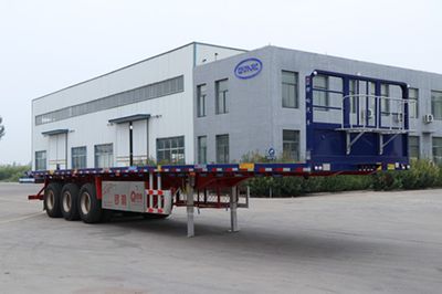 Luoxiang LXC9400TPBFlat transport semi-trailer