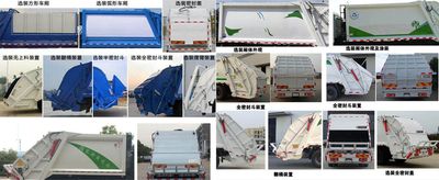 Runzhixing  SCS5181ZYSEQ6 Compressed garbage truck