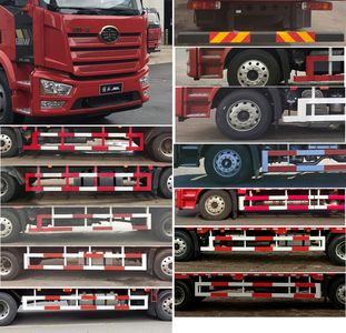 Jiefang Automobile CA5180XYKP62K1L4A1E6 Wing opening box car