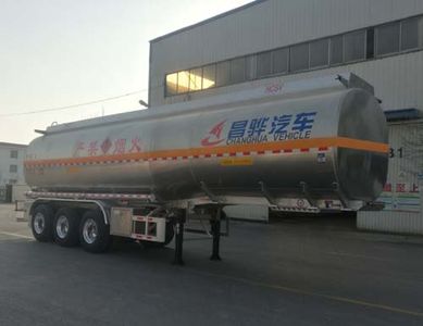 Changhua  HCH9407GRYYGC Aluminum alloy flammable liquid tank transport semi-trailer