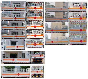 Xiangxinding brand automobiles XDV5045TQPJ6 Gas cylinder transport vehicle