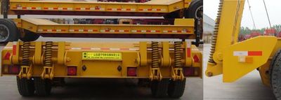 Luffy YFZ9352TDP Low flatbed semi-trailer