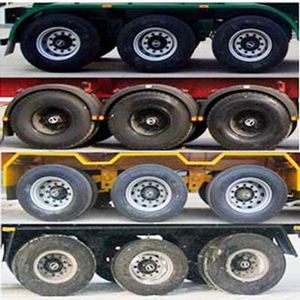 Honghe Beidou  SHB9401GFL Low density powder material transportation semi-trailer