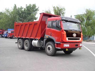 Jiefang Automobile CA3245P2K2T1EA80 Flat head diesel dump truck