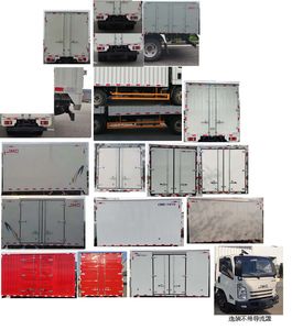 Jiangling Motors JX5043XXYTGB26 Box transport vehicle