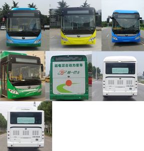 Yutong  ZK6125CHEVNPG39 Plug in hybrid low entry city buses