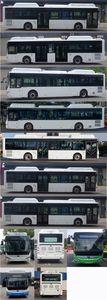 Yutong  ZK6125CHEVNPG39 Plug in hybrid low entry city buses