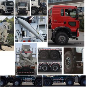 Hongchang Tianma  HCL5317GJBZZN30G62 Concrete mixing transport vehicle