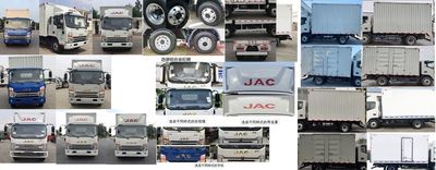 Jianghuai brand automobiles HFC5048XXYP71K3C7S Box transport vehicle