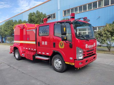 Jetta Fire License Car SJD5100GXFSG35WSA Water tank fire truck