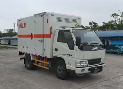 Jianglingjiang Special Brand Automobile JMT5040XRQXA2 Flammable gas box transport vehicle