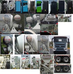 Sany  SYM5310GJB5BEV6 Electric exchange type pure electric concrete mixing and transportation vehicle