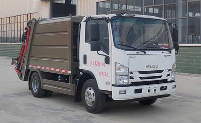 Shangjia  HA5080ZYSQ6 Compressed garbage truck