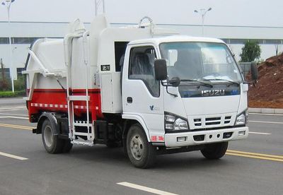 Hengrun  HHR5072ZYS3QL Compressed garbage truck