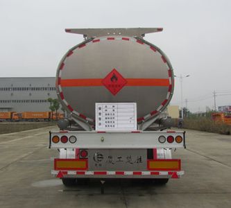 Chusheng  CSC9401GRYL Aluminum alloy flammable liquid tank transport semi-trailer