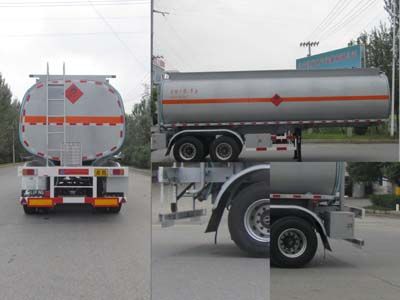 Luping Machinery LPC9350GRYS Flammable liquid tank transport semi-trailer