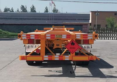 Xinyangda brand automobiles LXY9400TWYE Transport semi-trailer of dangerous goods tank frame