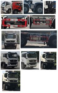 Shenzhou Yongda Automobile AYD5312GJBZZ30 Concrete mixing transport vehicle