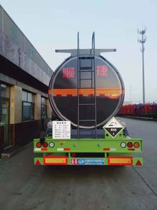 Chuanteng  HBS9401GFW Tank transport semi-trailer for corrosive substances