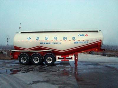 CIMC ZJV9401GFLHJA Powder material transportation semi-trailer