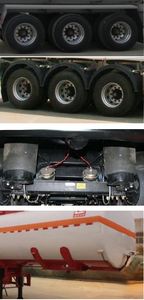 Xingshi  SLS9401GYYD Aluminum alloy oil transport semi-trailer