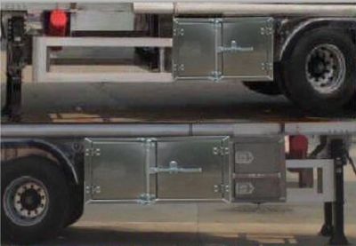 Xingshi  SLS9401GYYD Aluminum alloy oil transport semi-trailer