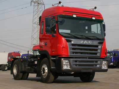 Jianghuai brand automobiles HFC4181P1K5A35XF Container semi-trailer tractor