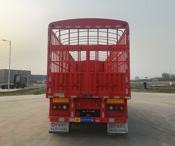 Zhongzhen Hanjiang brand automobiles HJZ9401CCYD Gantry transport semi-trailer