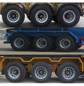 Linzhou  YDZ9404GFL Low density powder material transportation semi-trailer