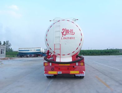 Linzhou  YDZ9404GFL Low density powder material transportation semi-trailer