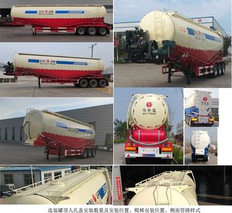 Liangshan Huayu  HYA9400GFL62 Low density powder material transportation semi-trailer