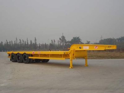 Mingwei NHG9391TDLow flatbed semi-trailer