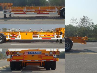 Huajun  ZCZ9381TJZHJE Container transport semi-trailer