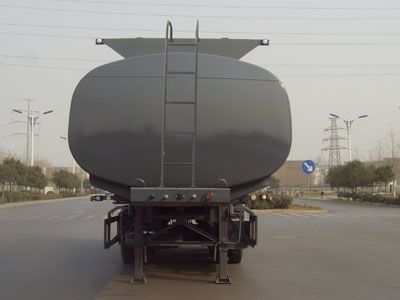 Lingyu  CLY9350GRY Flammable liquid tank transport semi-trailer