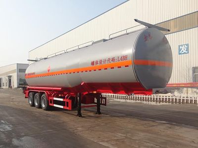 Zhengkang Hongtai brand automobiles HHT9402GRYC Flammable liquid tank transport semi-trailer