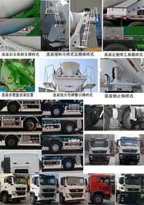 Zhengkang Hongtai brand automobiles HHT5314GJBHWG6 Concrete mixing transport vehicle